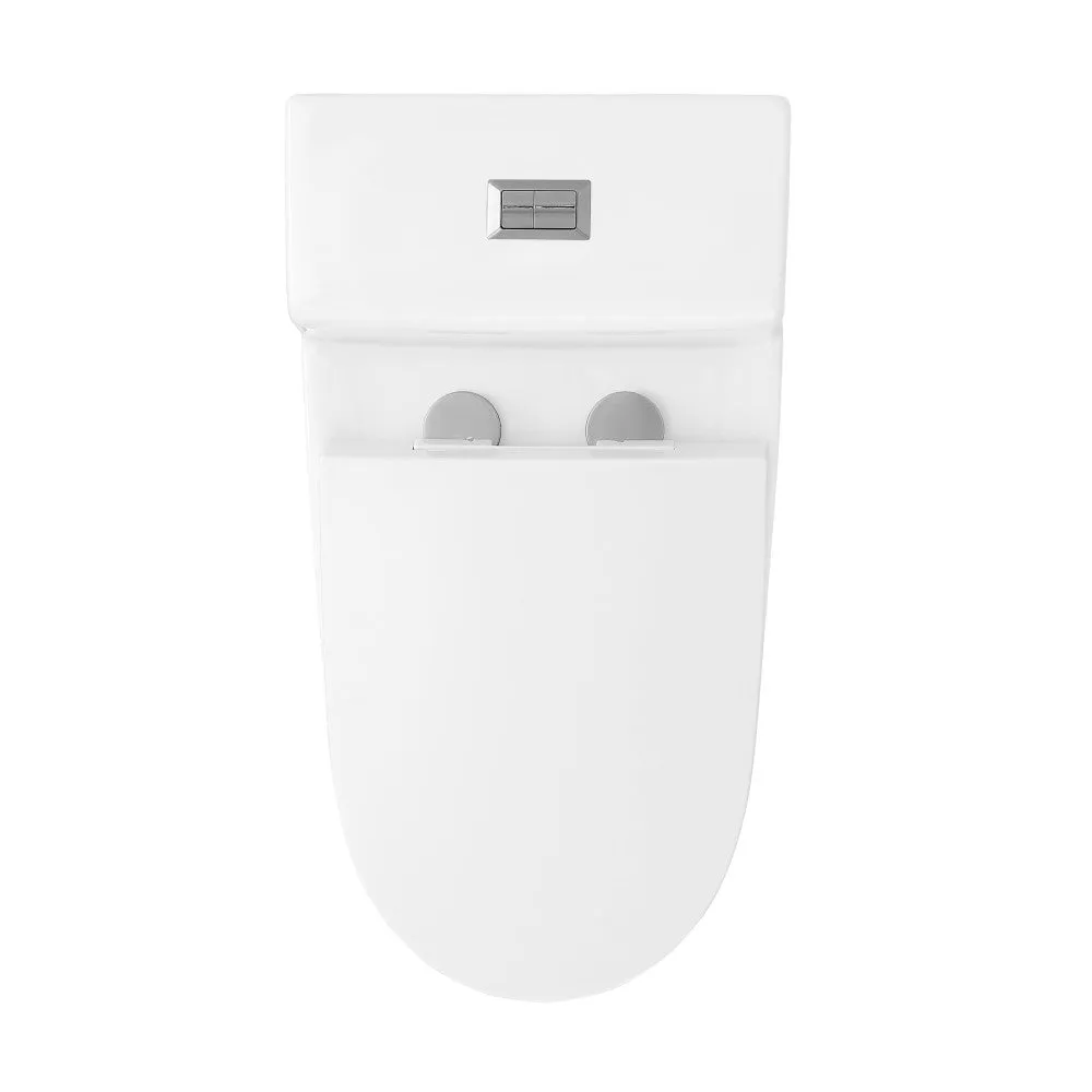 Kent One-Piece Elongated Toilet Vortex Dual-Flush 1.1/1.6 gpf