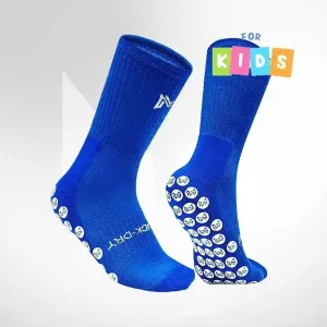 Kids' Grip Socks Elite US 3-6Y Blue