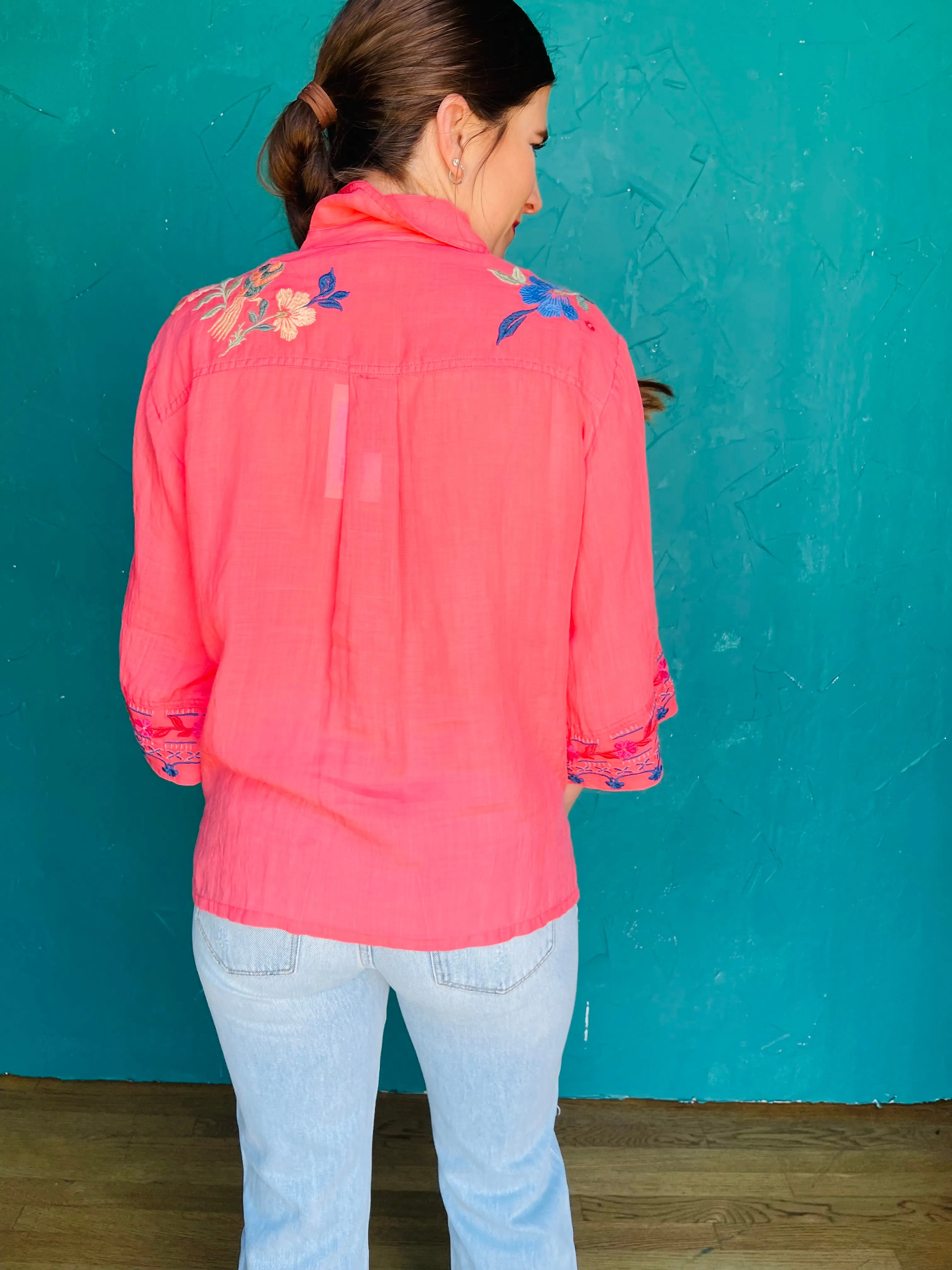 Kimono Sleeve Shirt - Isla