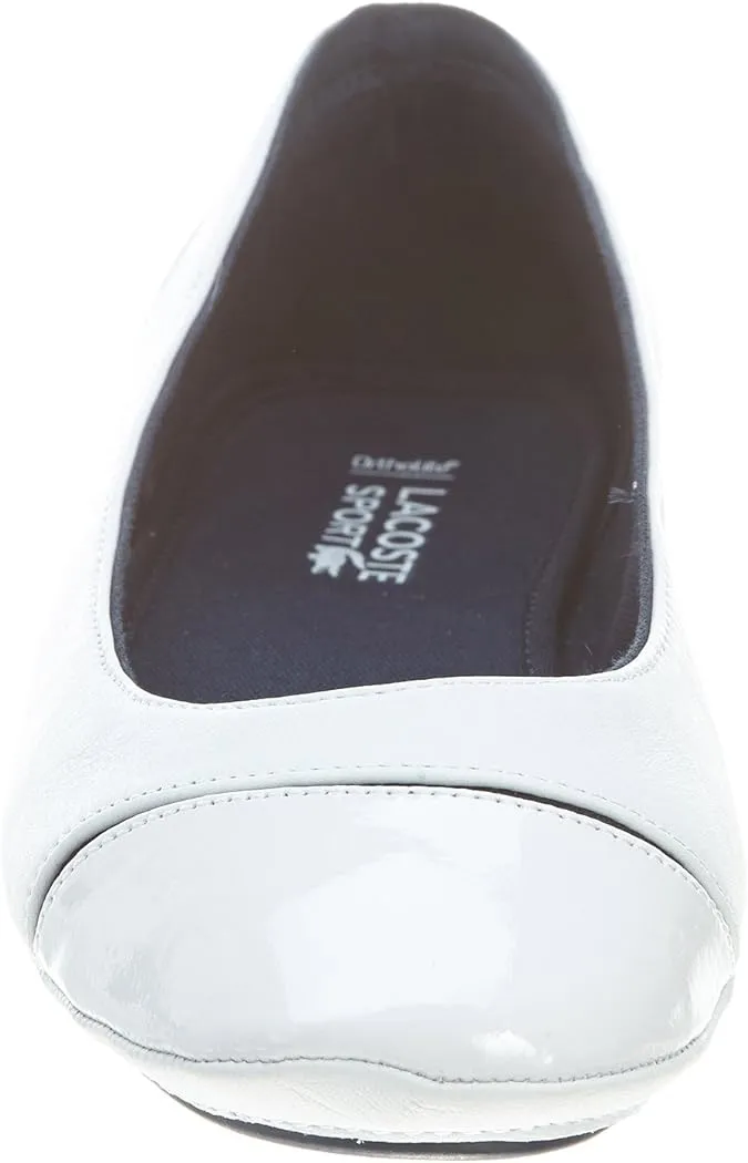Lacoste Maraba DLX SPW White/Blue Leather Ballets