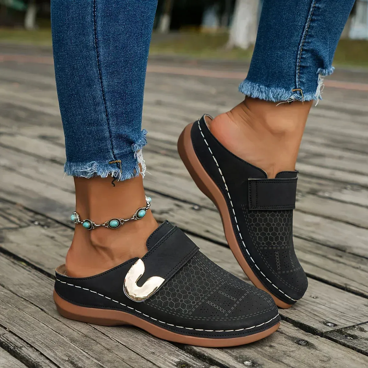 Lani | Chic Supportive Wedge Sandals