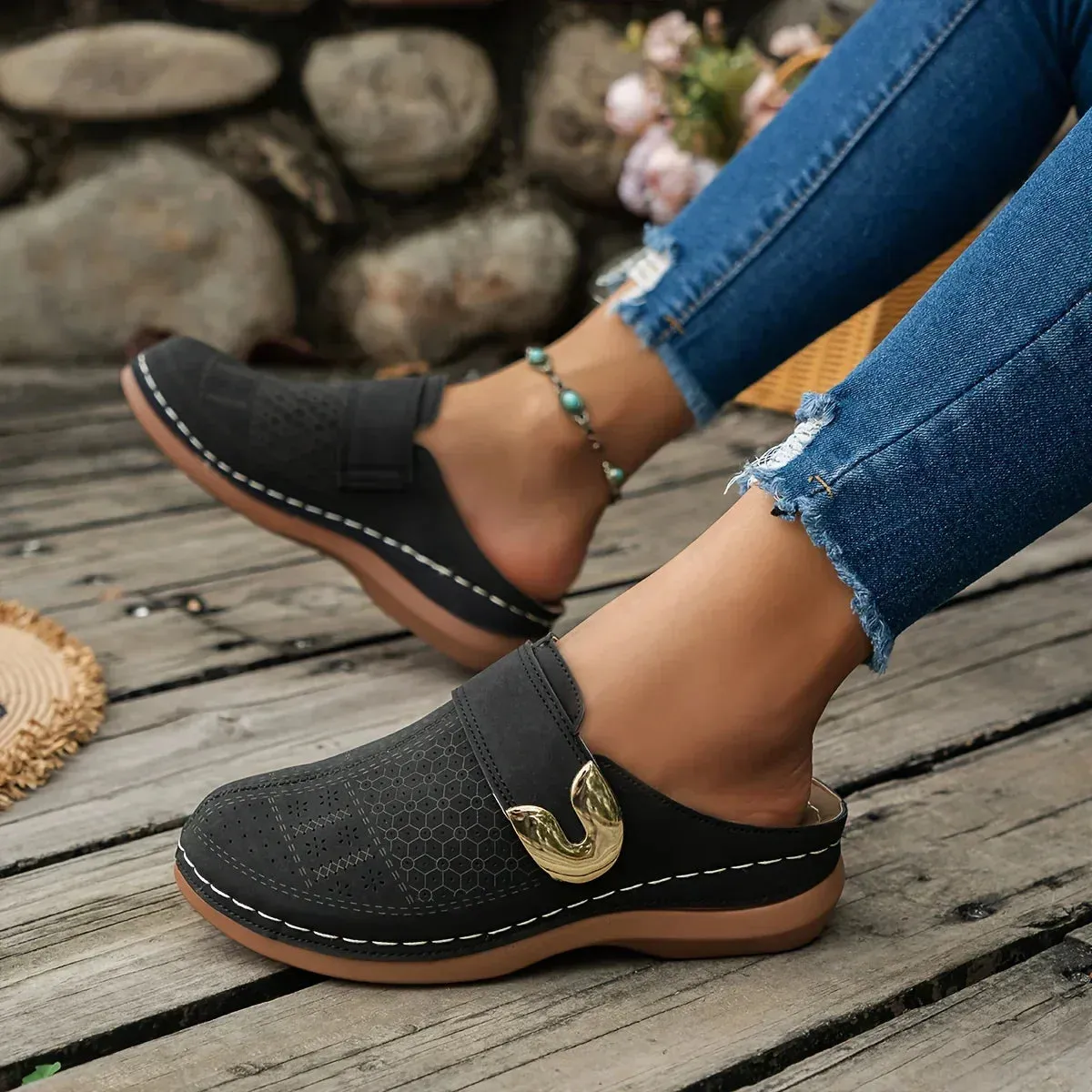 Lani | Chic Supportive Wedge Sandals