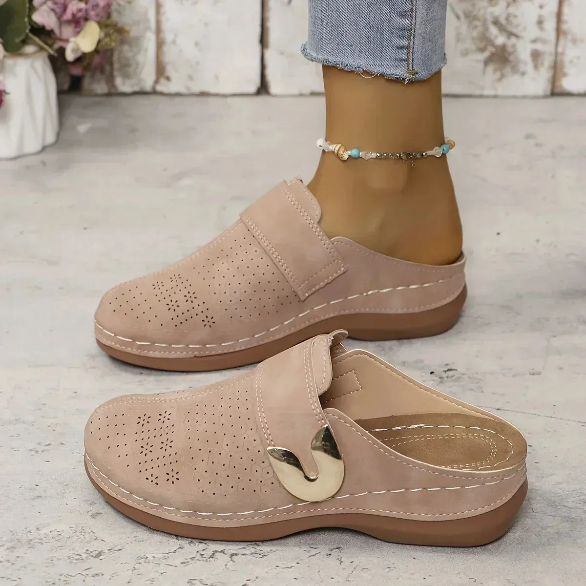 Lani | Chic Supportive Wedge Sandals