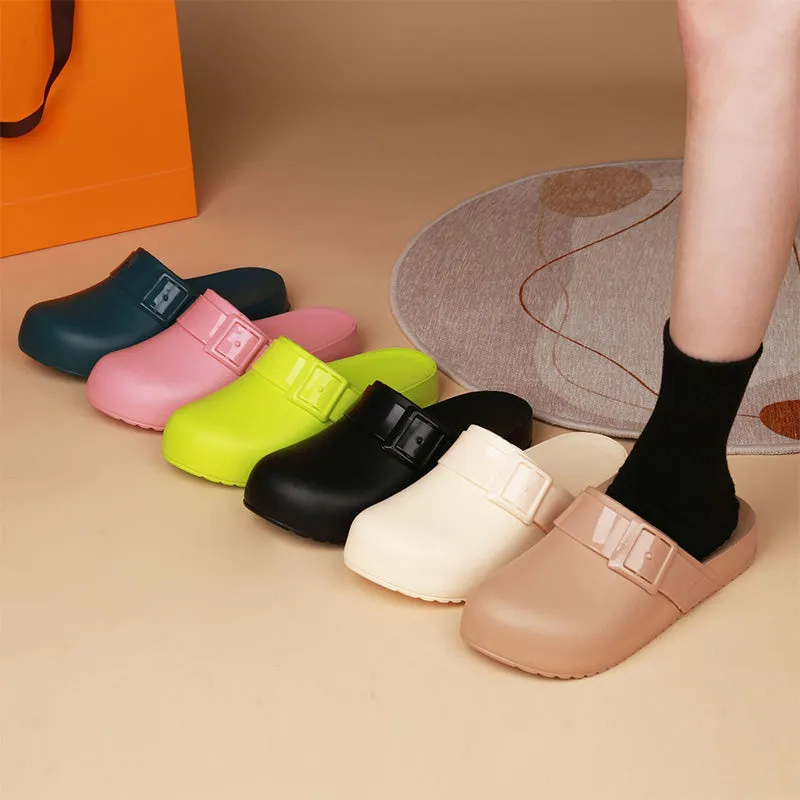 💜LAST DAY - 50% off💜Summer Soft Closed Toe Slip-On Clogs