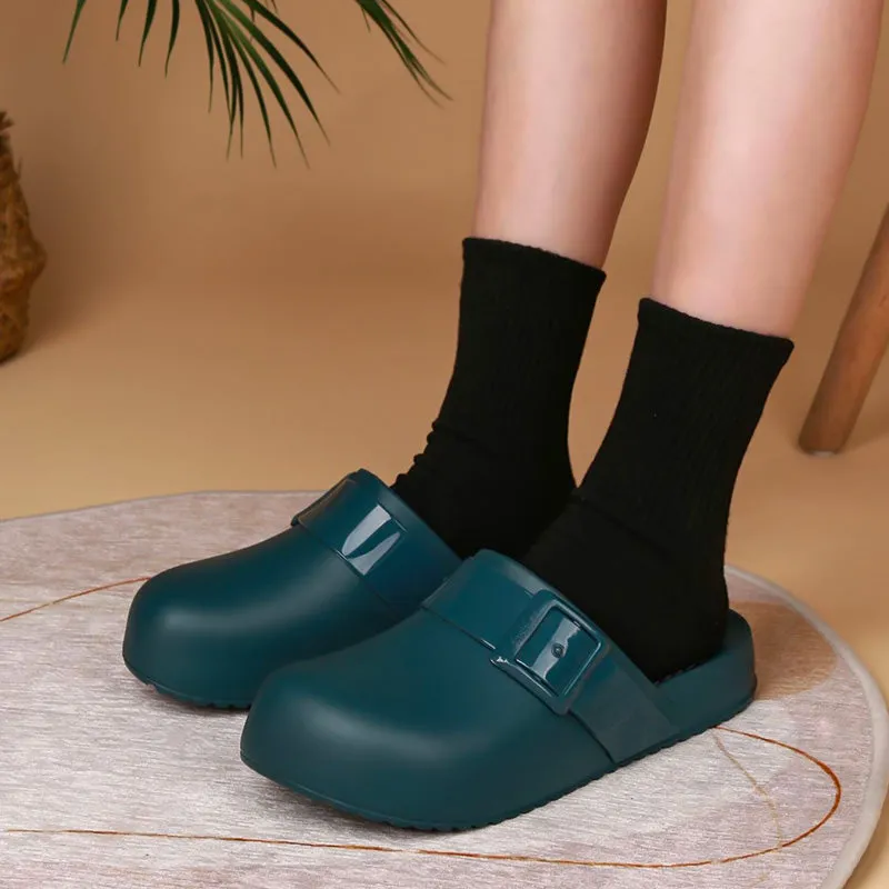 💜LAST DAY - 50% off💜Summer Soft Closed Toe Slip-On Clogs