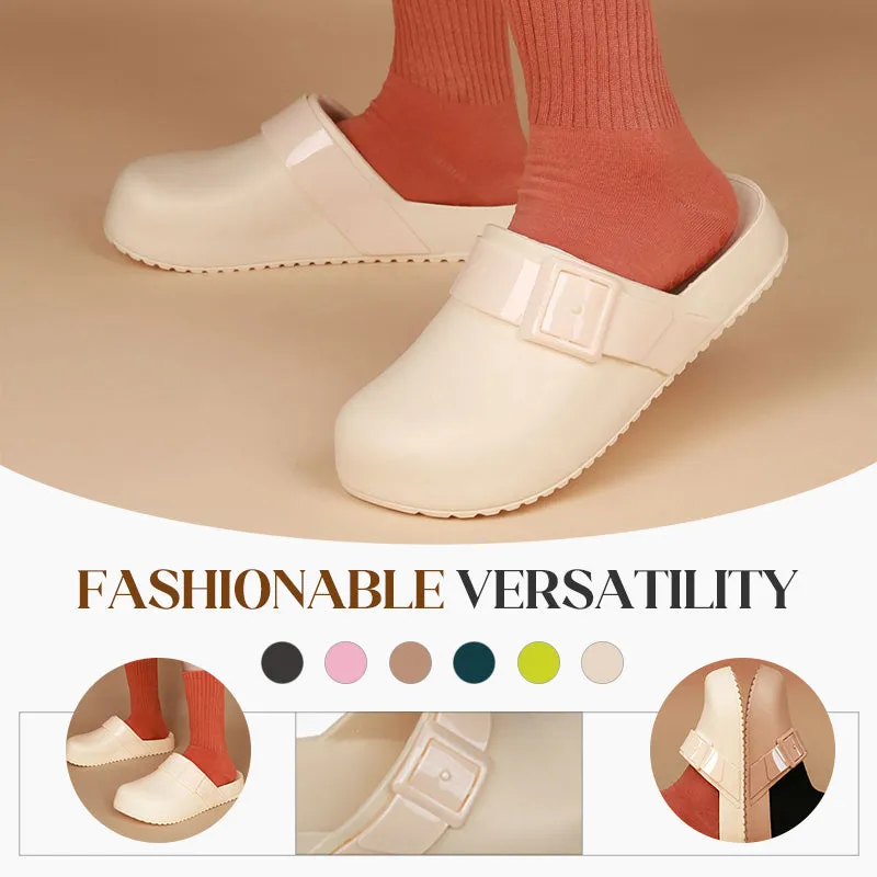 💜LAST DAY - 50% off💜Summer Soft Closed Toe Slip-On Clogs