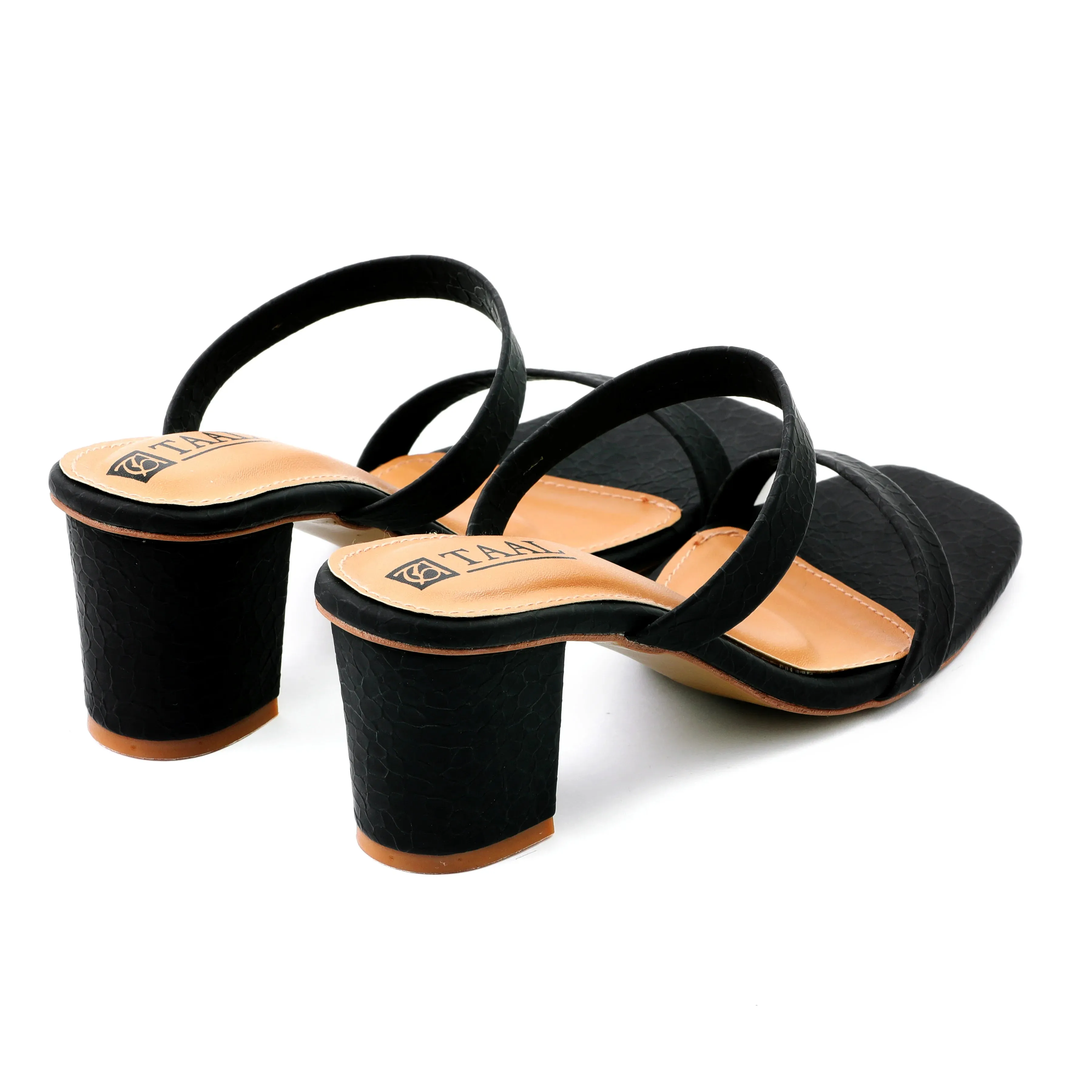 Leela Black women heels