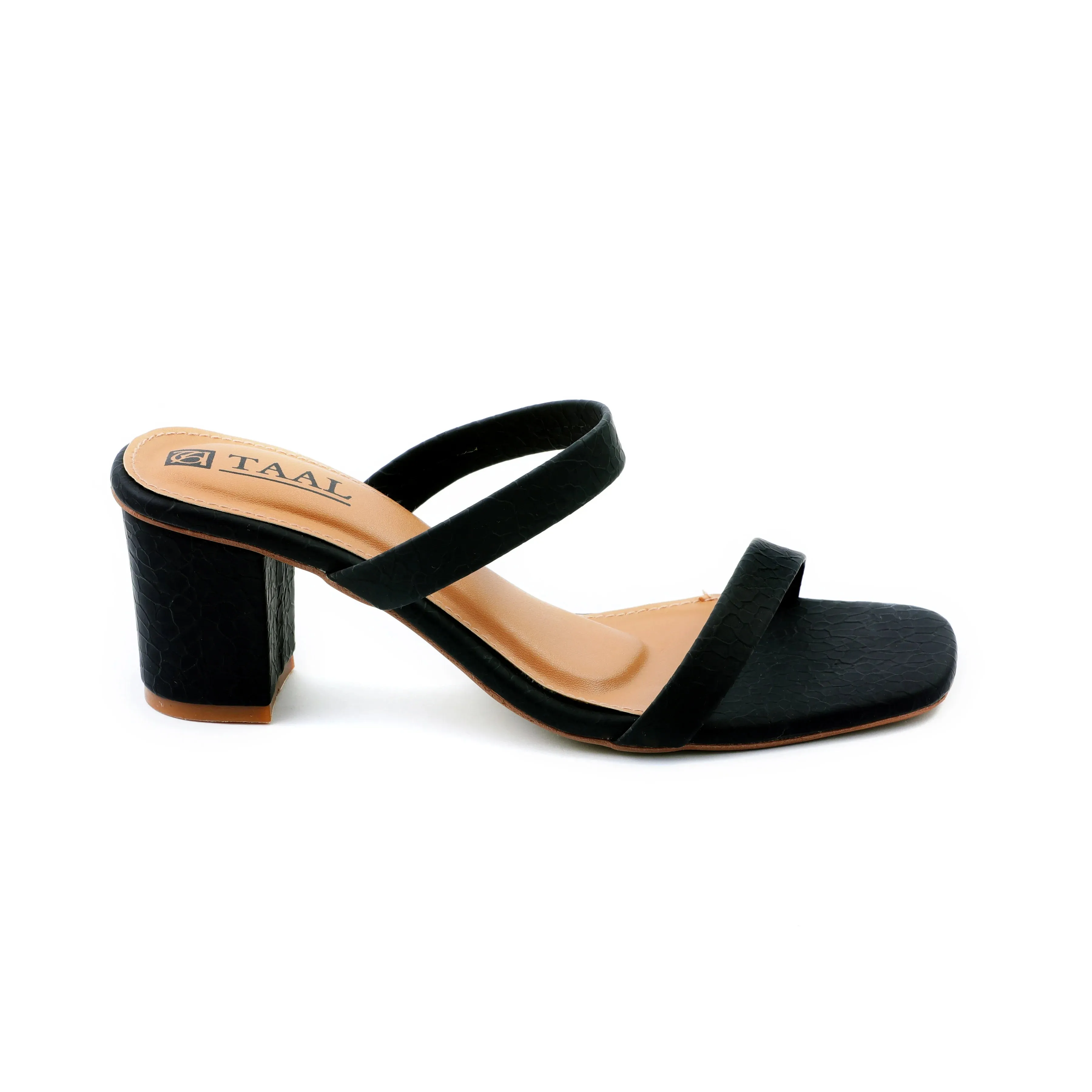 Leela Black women heels