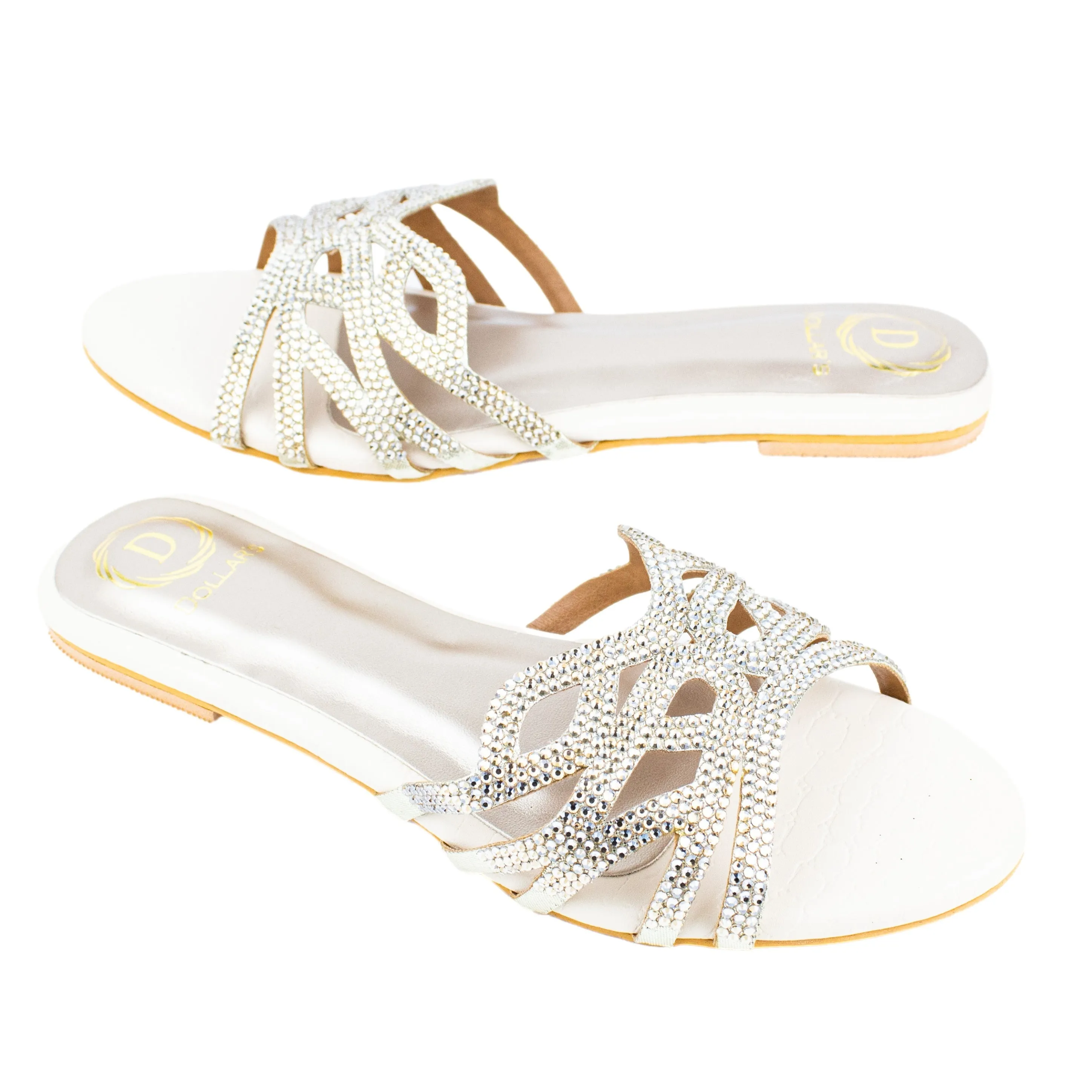 Leila Flats S319F - Cream