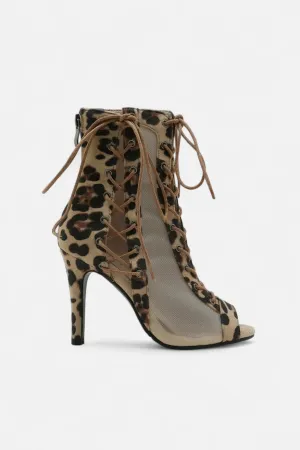 LEOPARD HEELS