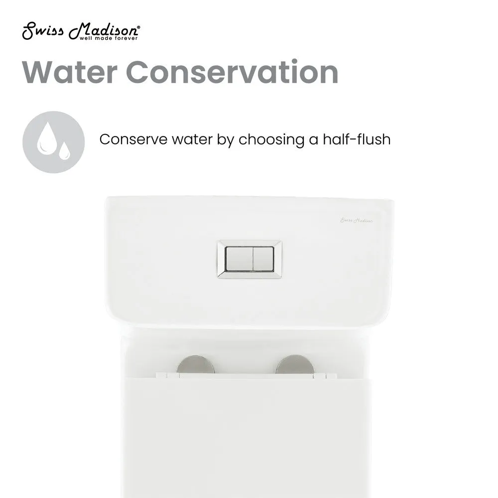 Liberte One-Piece Elongated Toilet Dual-Flush 1.1/1.6 gpf