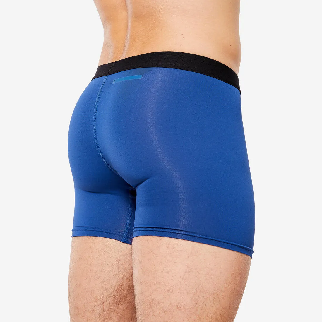 Lot de 3 boxers respirants en microfibre Homme, Bleu foncé