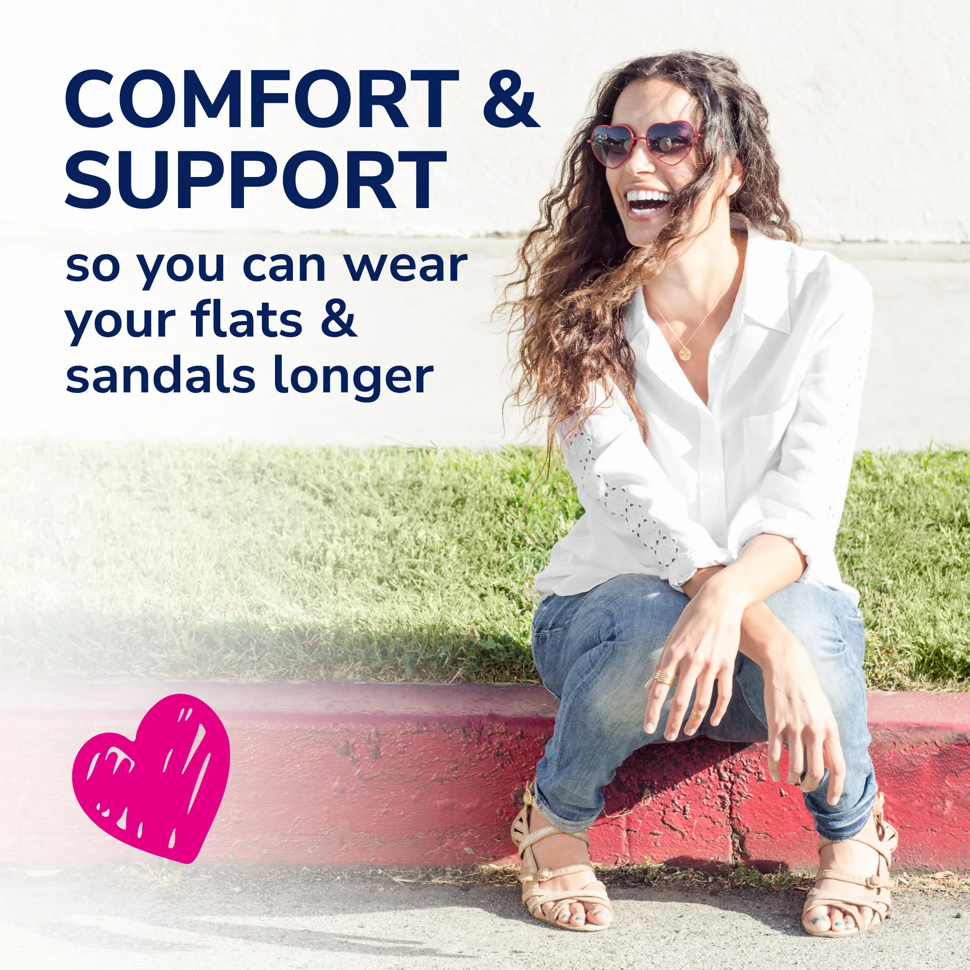 Love Your FLATS & SANDALS Arch Cushions