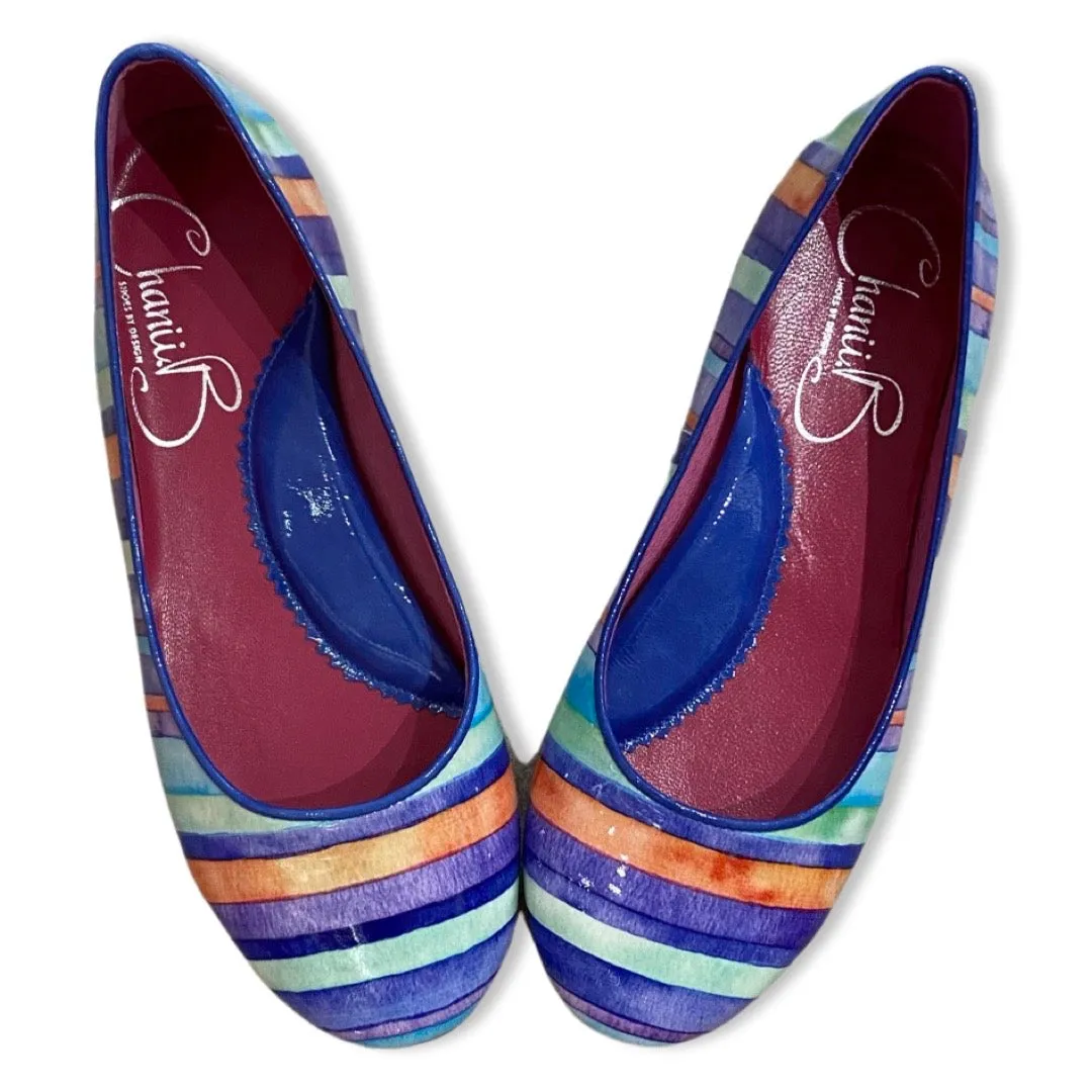 Lumiere - Blue Stripe- LAST PAIR 36