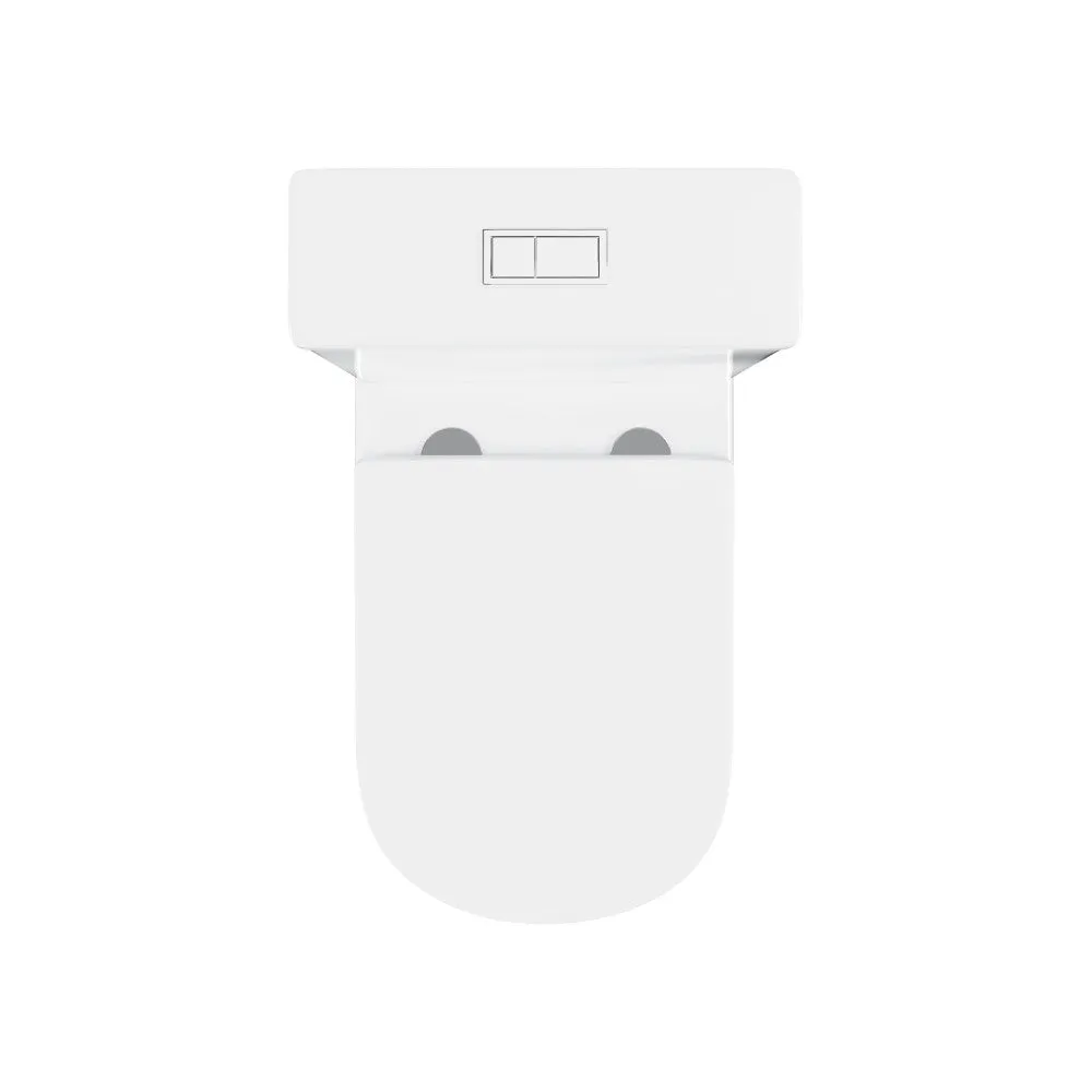 Lune Two-Piece Elongated Toilet Dual-Flush 1.1/1.6 gpf