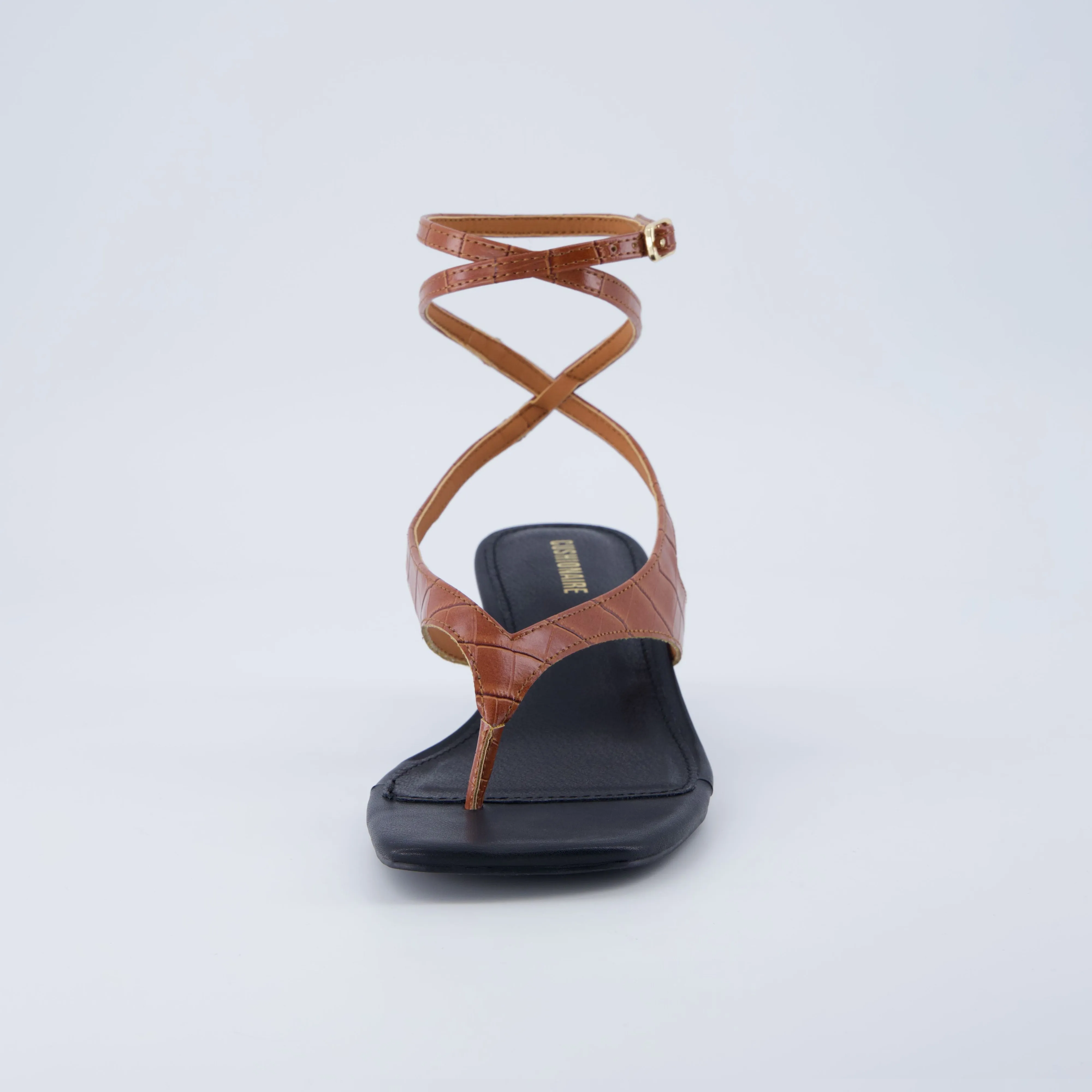 Martini Strappy Kitten Heel Sandal