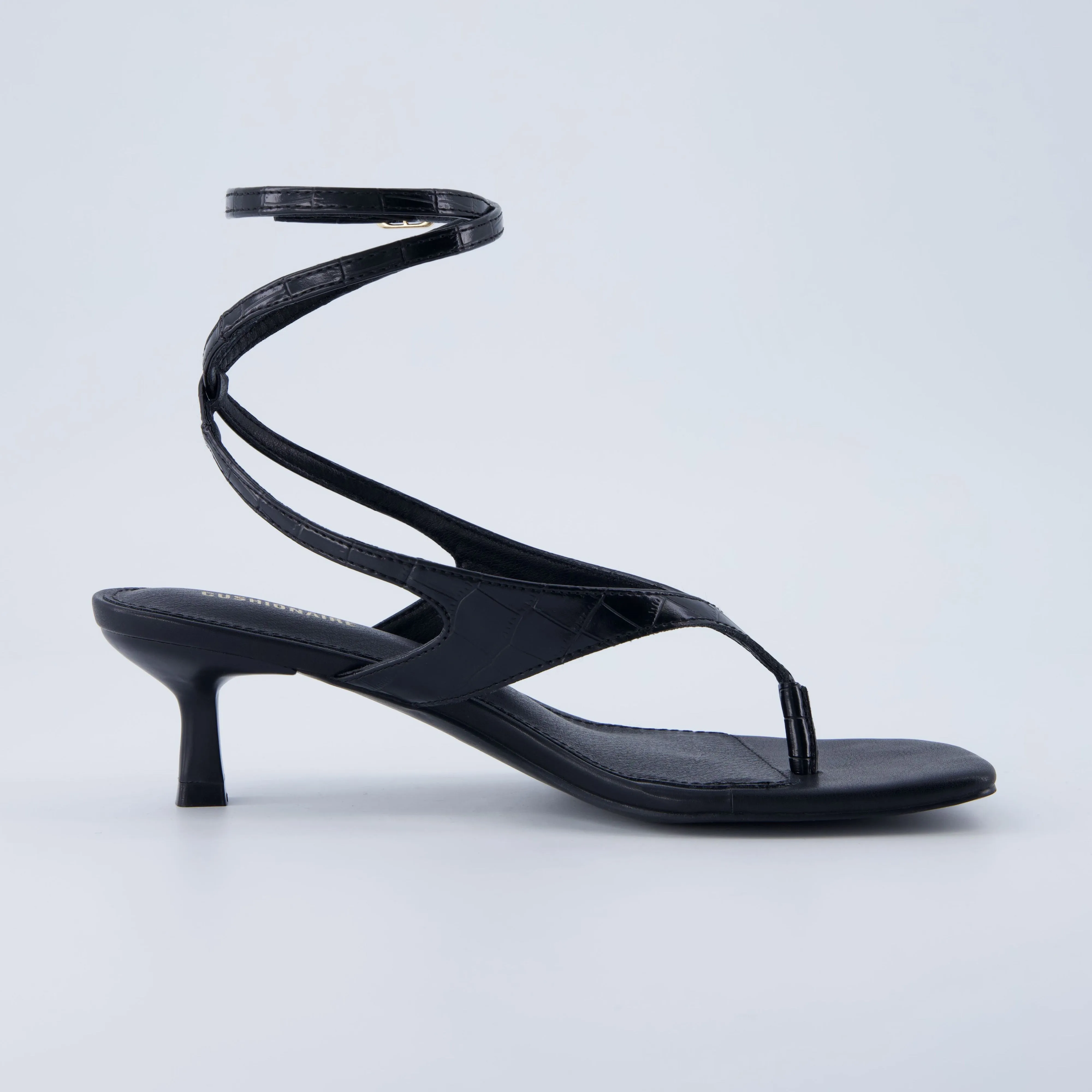 Martini Strappy Kitten Heel Sandal