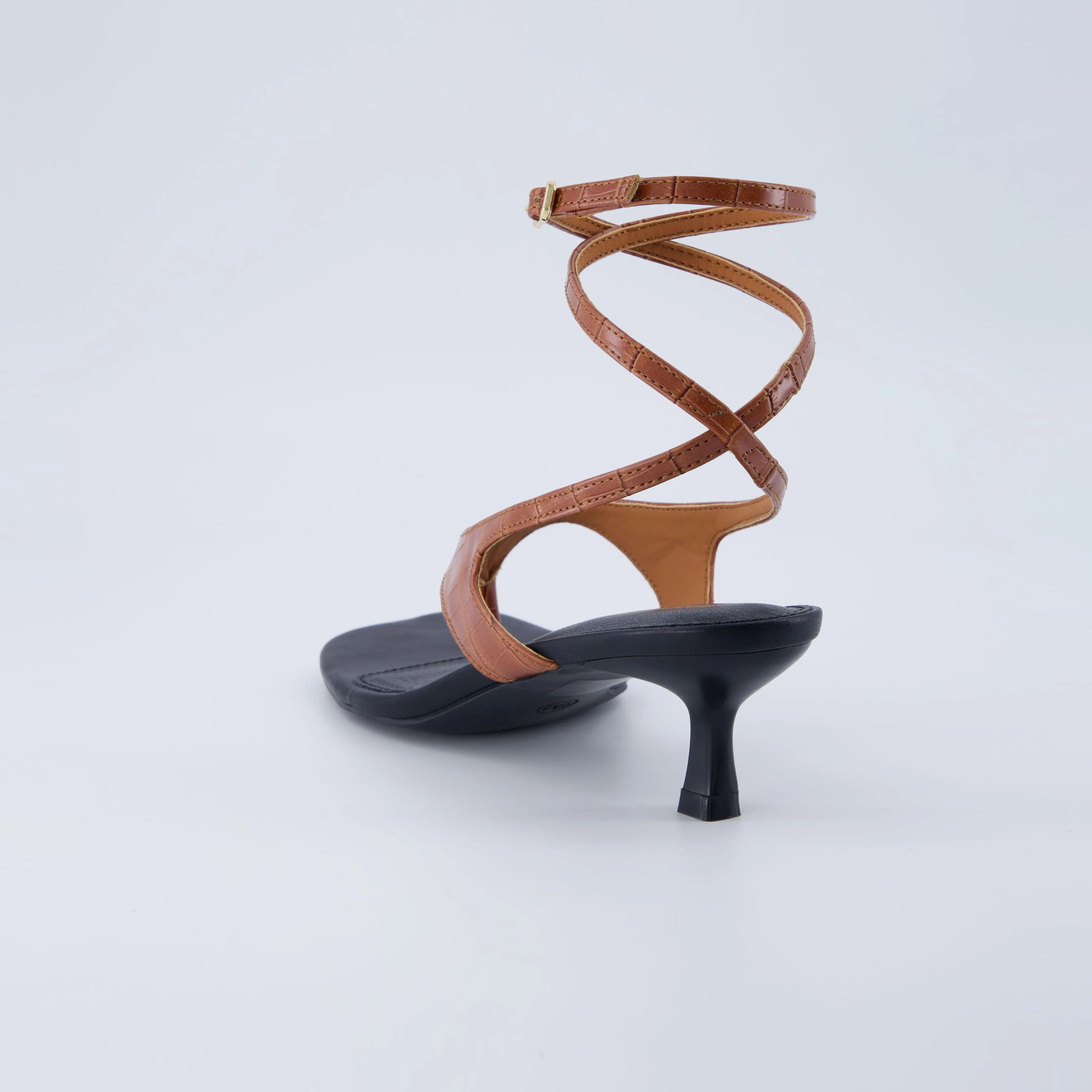 Martini Strappy Kitten Heel Sandal