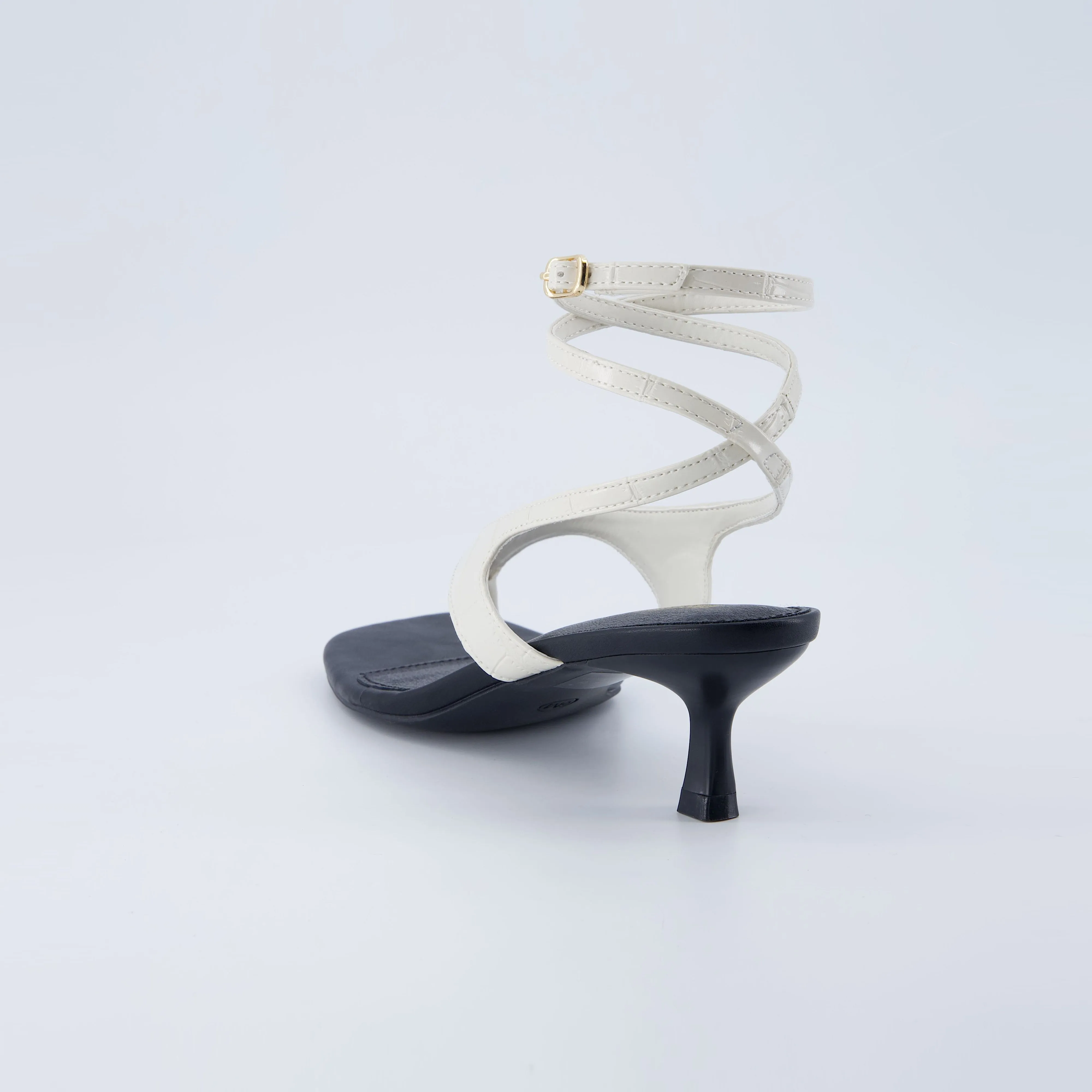 Martini Strappy Kitten Heel Sandal