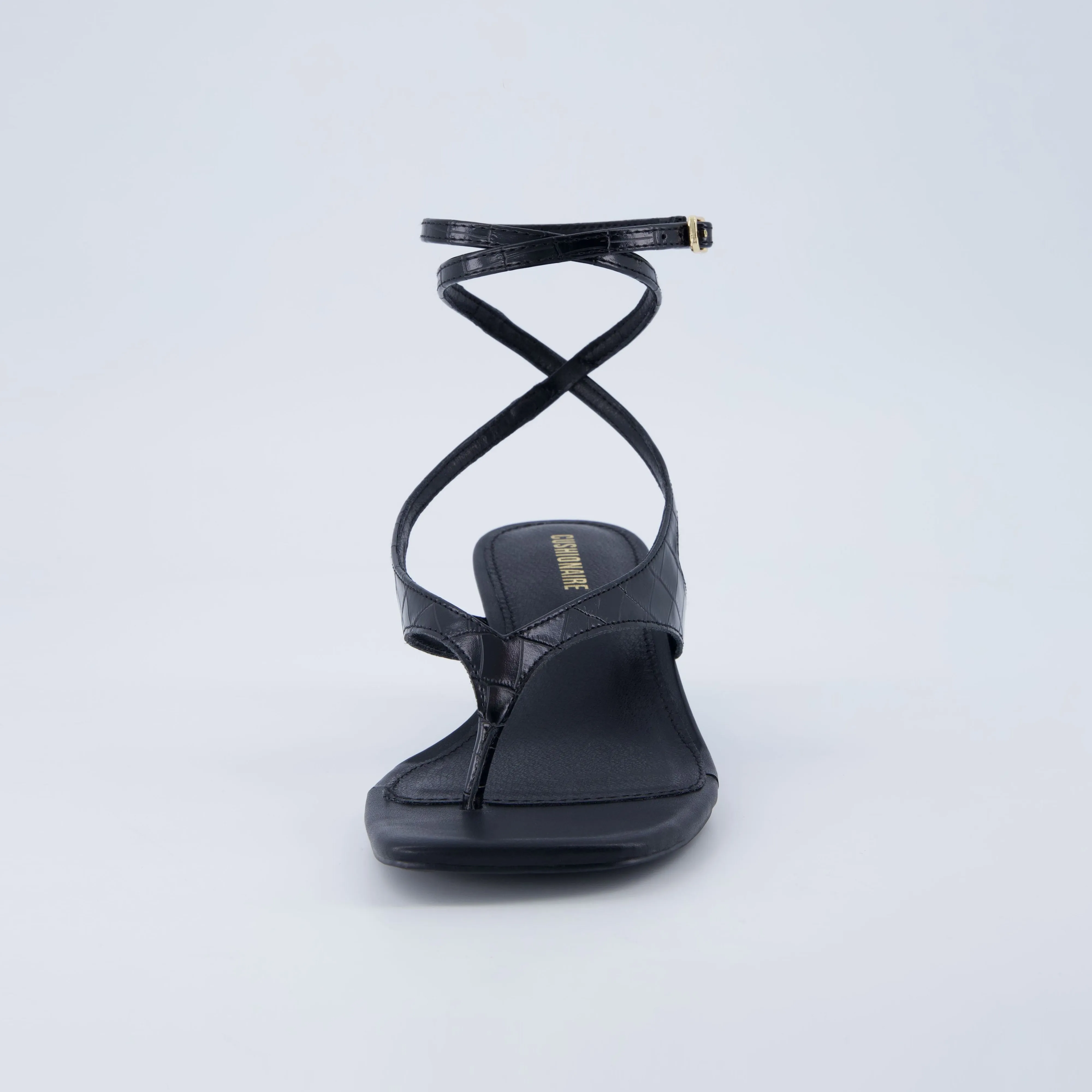 Martini Strappy Kitten Heel Sandal