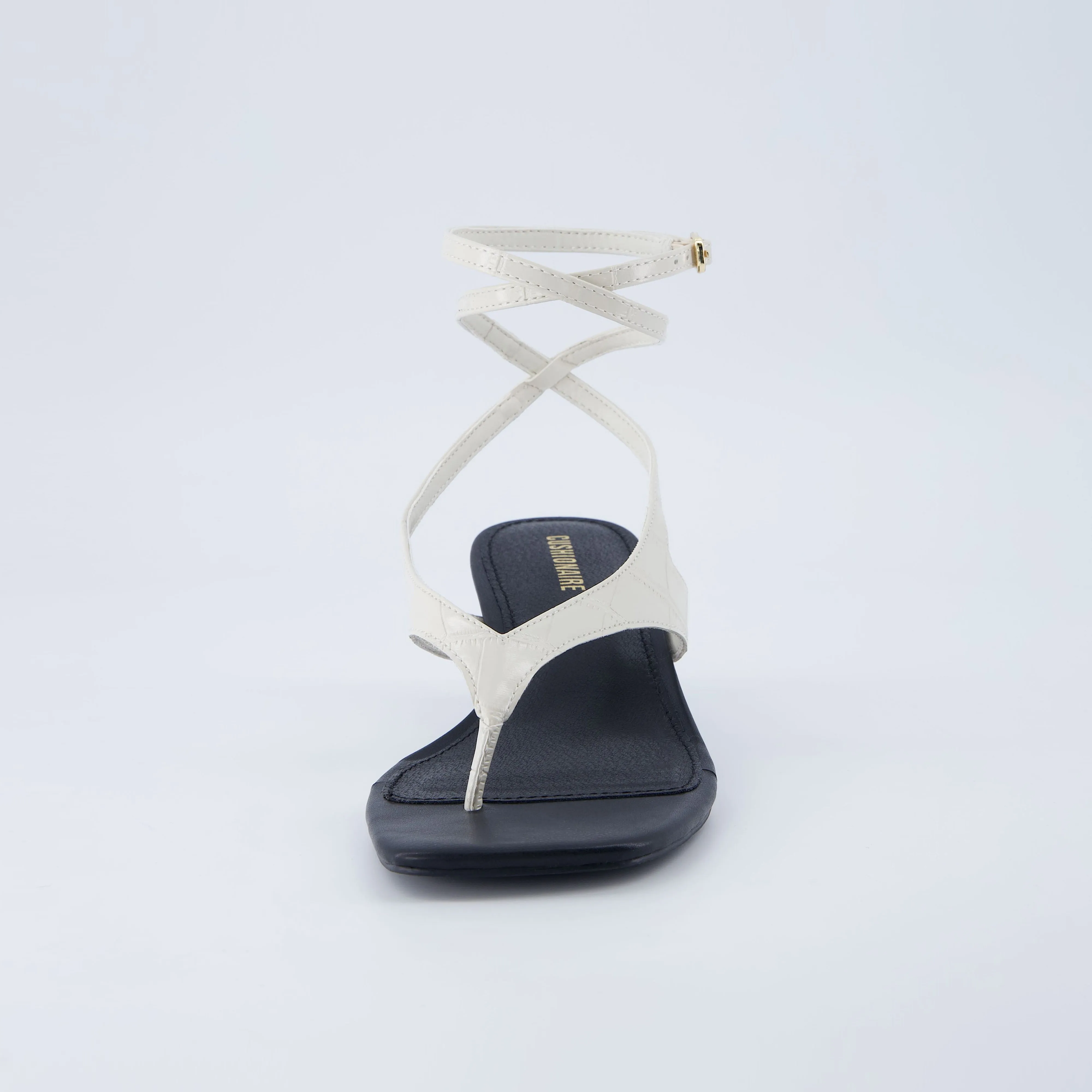 Martini Strappy Kitten Heel Sandal
