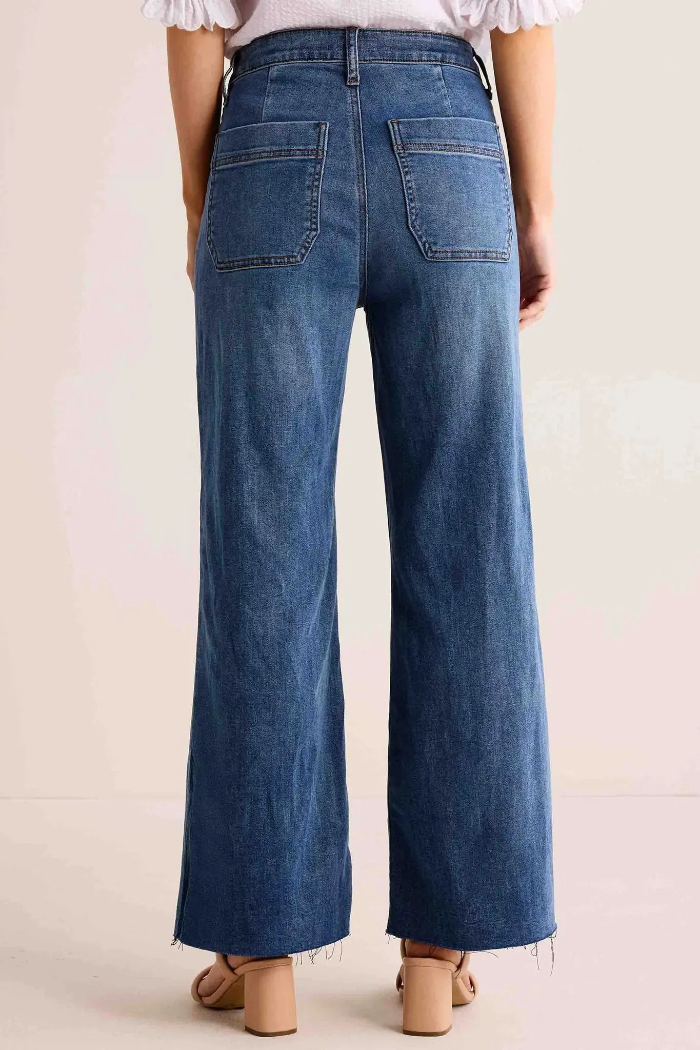 Meg Jeans Braided Front Pocket by KUT from the Kloth