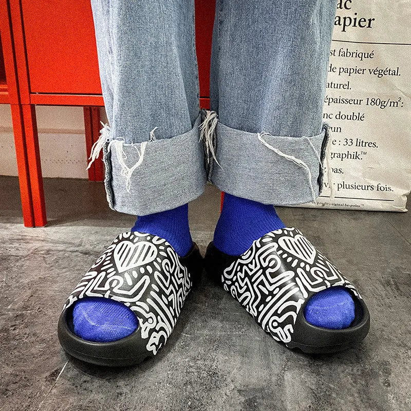 Men's Graffiti House Sandals