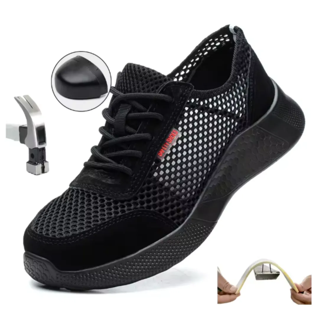 Men’s Lightweight Breathable Summer Safety Trainers