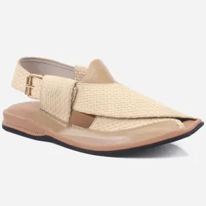Mens "ASHY" Leather Peshawari Sandals