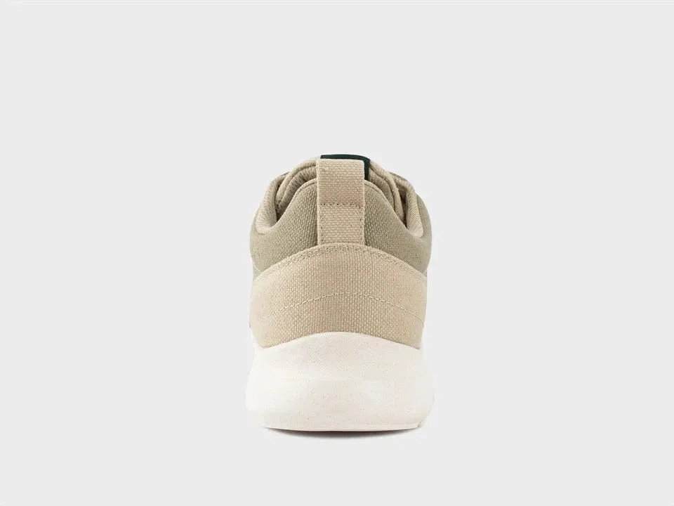 Men's Vegan Hemp Sneakers | Beige & Green