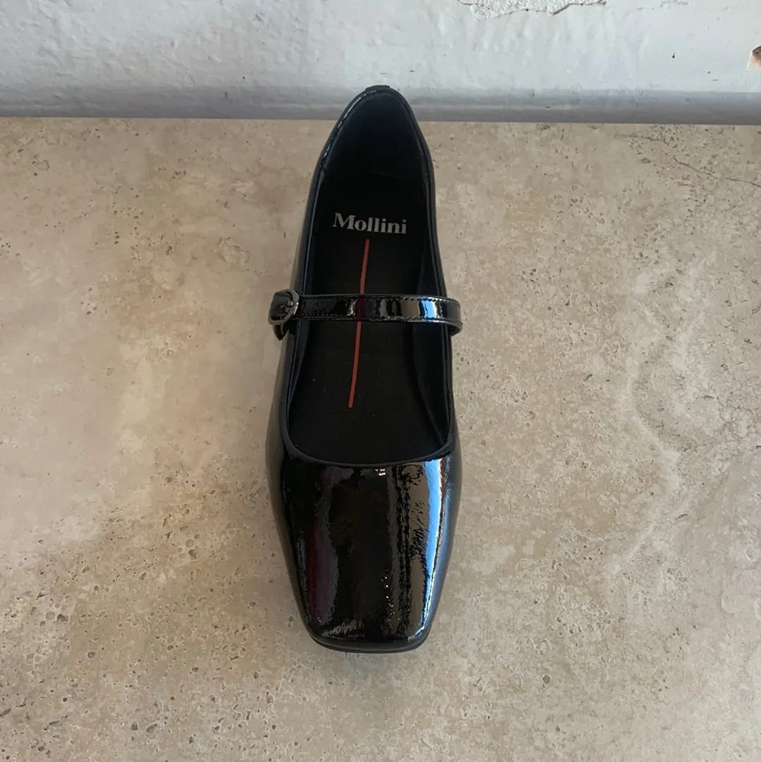 Mollini Tokena Black Patent - LAST PAIR size 42