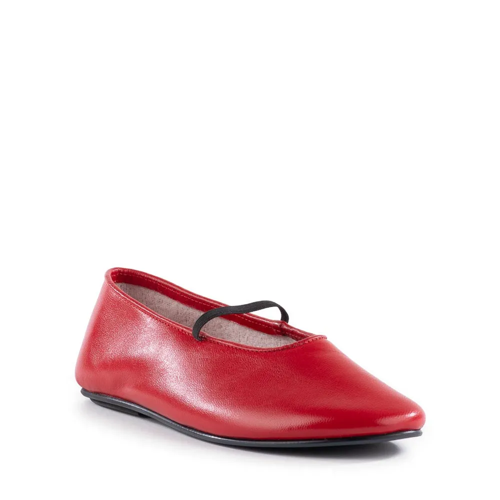 Neon Moon Ballet Flats - Cherry