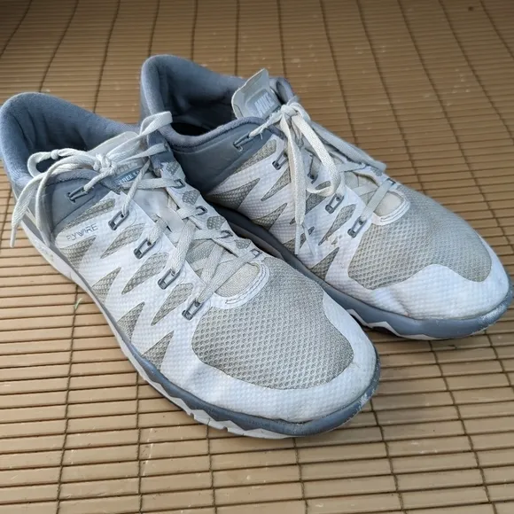 Nike Free Trainer 5.0 V6 White Dove Grey Running Flywire Sz 11.5 Mens 719922-110