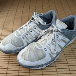Nike Free Trainer 5.0 V6 White Dove Grey Running Flywire Sz 11.5 Mens 719922-110