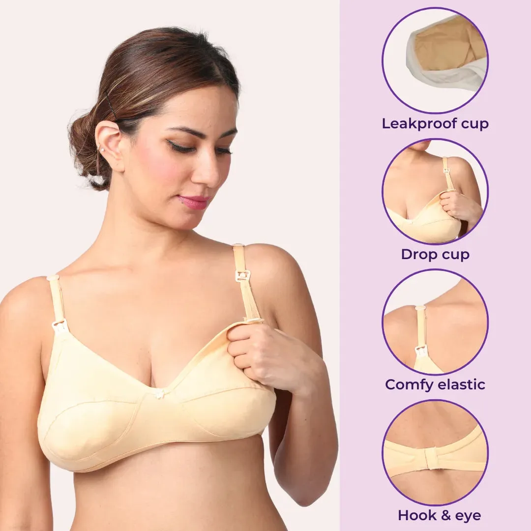Nursing Feeding Bra | Prevents leaks | Comfy Bra