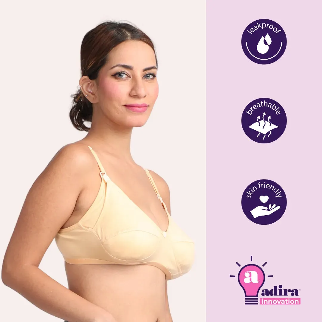 Nursing Feeding Bra | Prevents leaks | Comfy Bra
