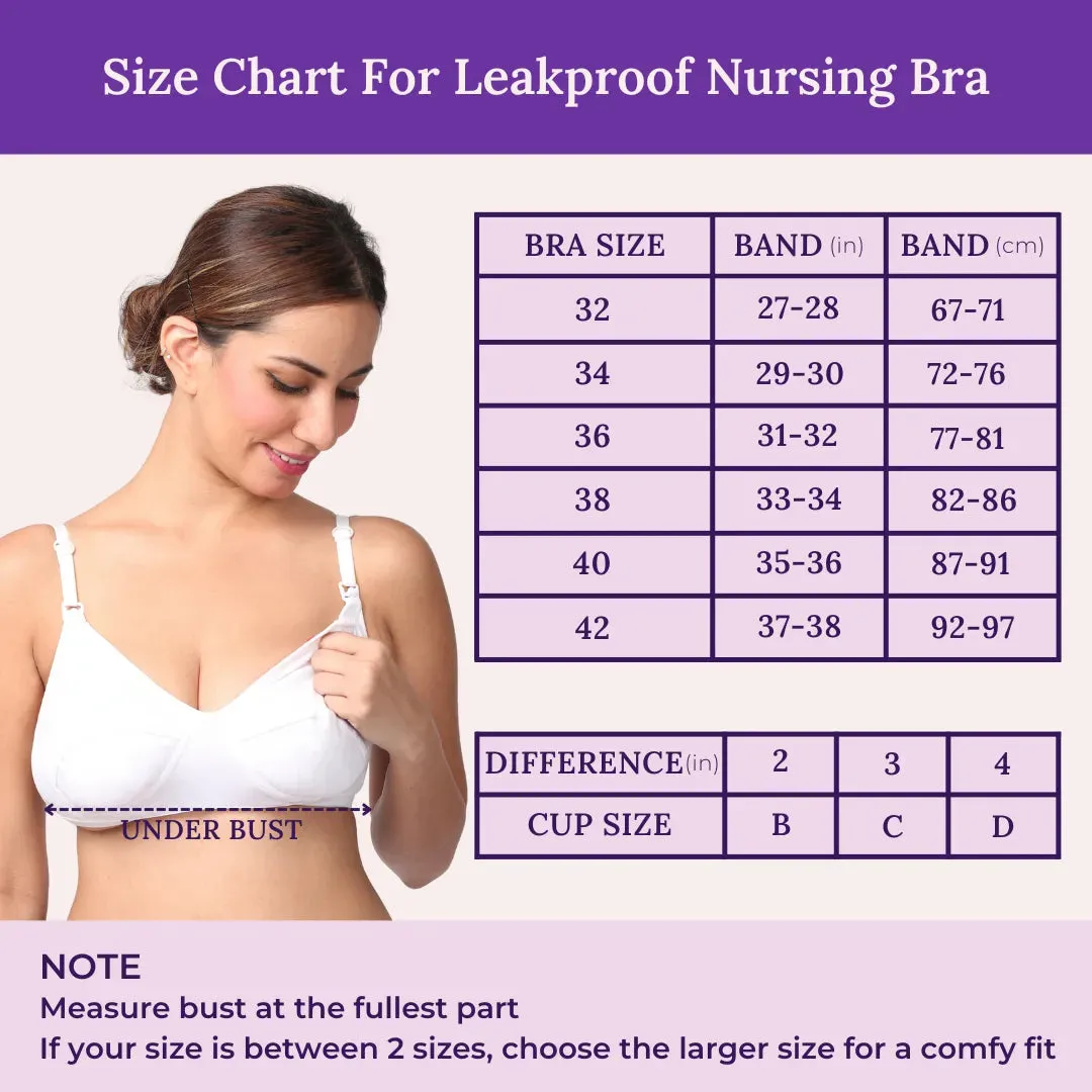 Nursing Feeding Bra | Prevents leaks | Comfy Bra