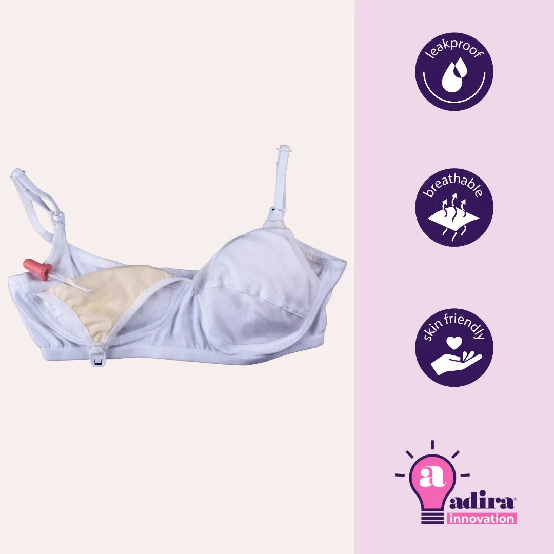 Nursing Feeding Bra | Prevents leaks | Comfy Bra