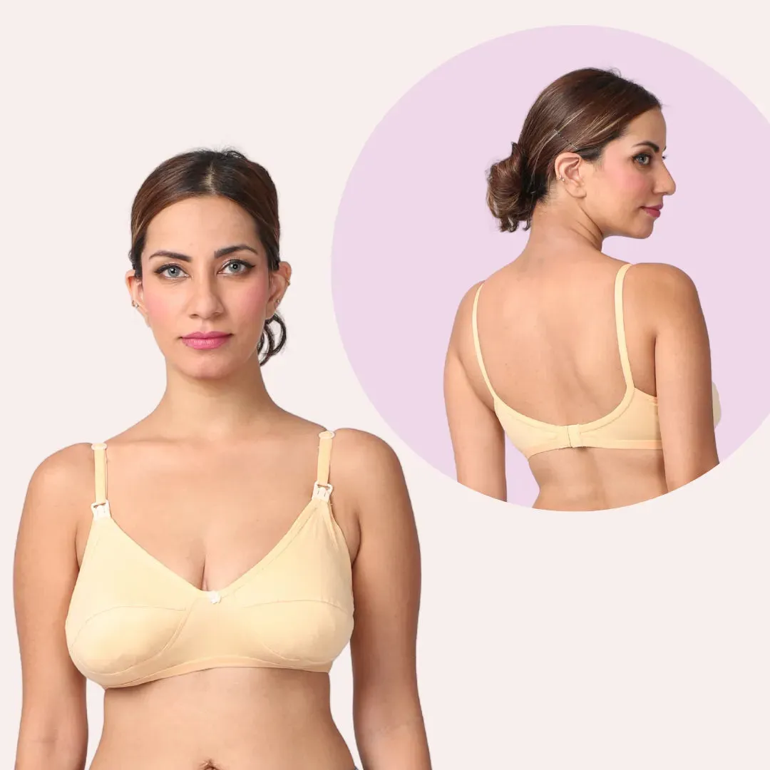 Nursing Feeding Bra | Prevents leaks | Comfy Bra