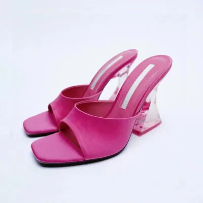 Open Toe High Heels