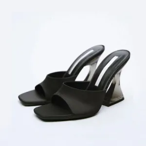 Open Toe High Heels