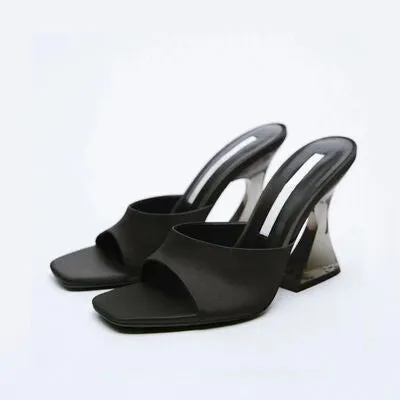 Open Toe High Heels