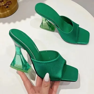 Open Toe High Heels