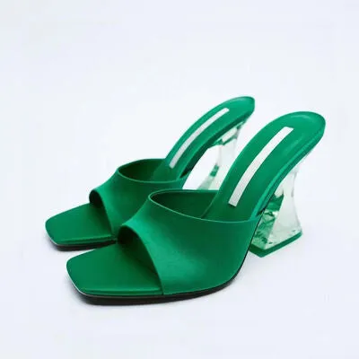 Open Toe High Heels