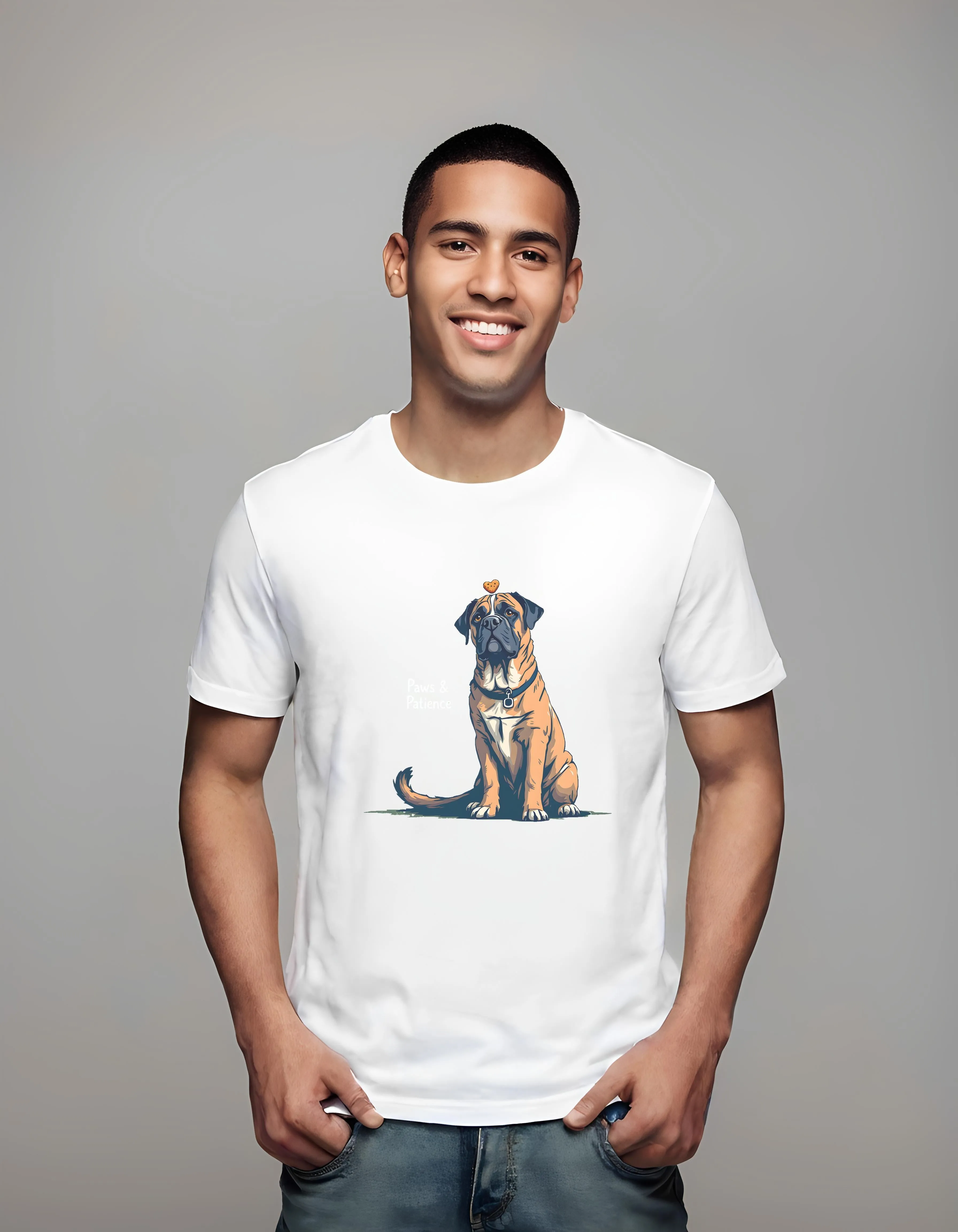 Paws & Patience Dog Treat Design | Classic T-Shirt (Unisex)