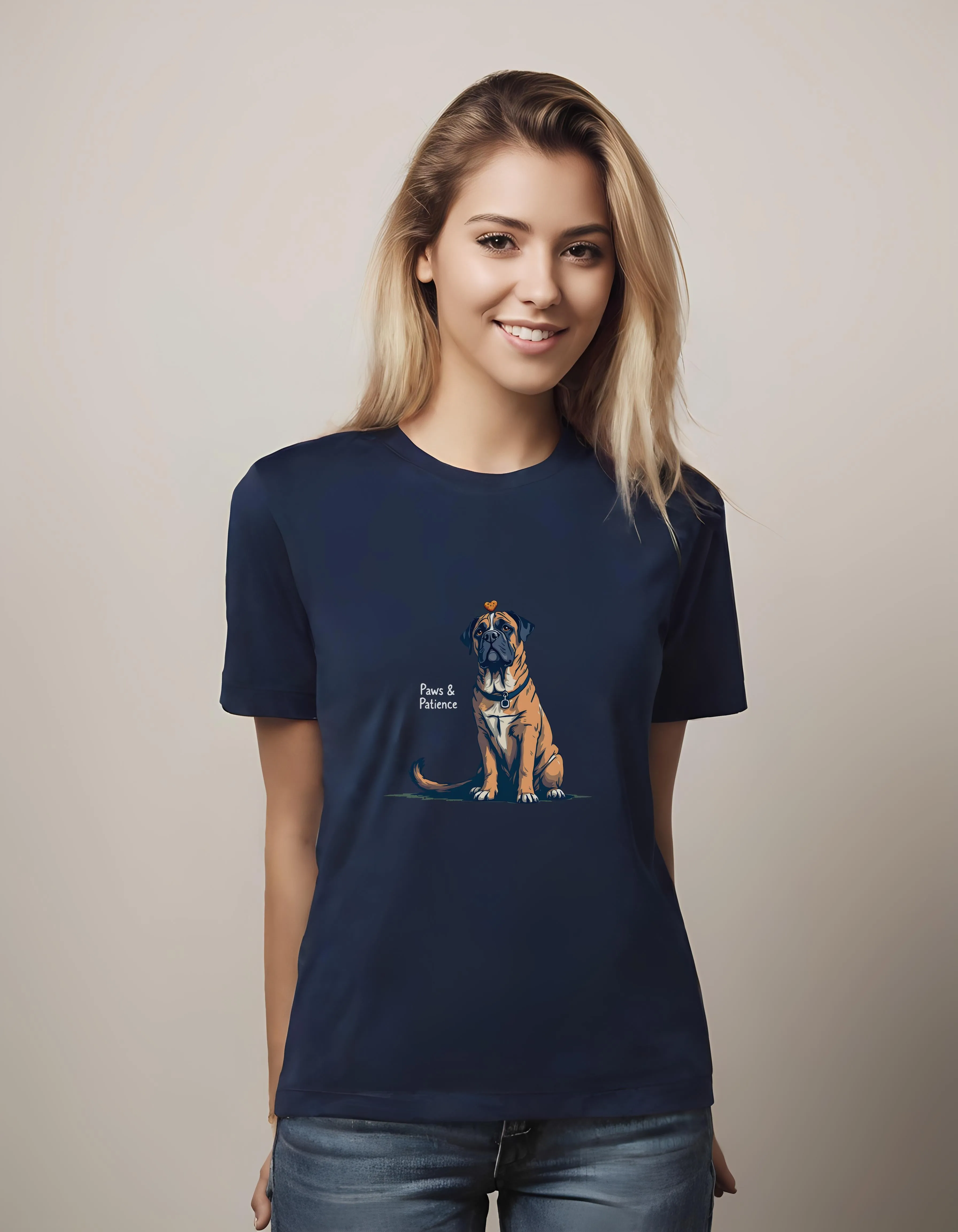 Paws & Patience Dog Treat Design | Classic T-Shirt (Unisex)