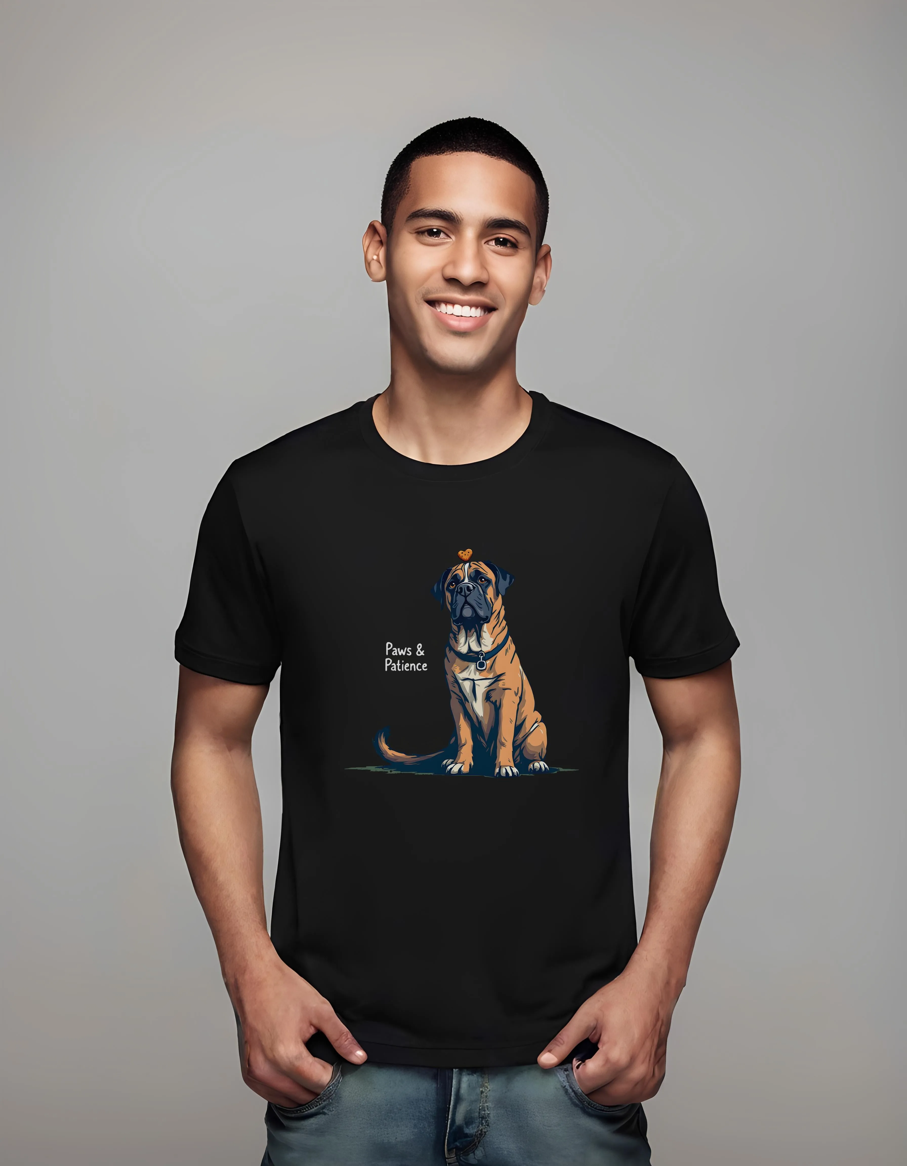 Paws & Patience Dog Treat Design | Classic T-Shirt (Unisex)
