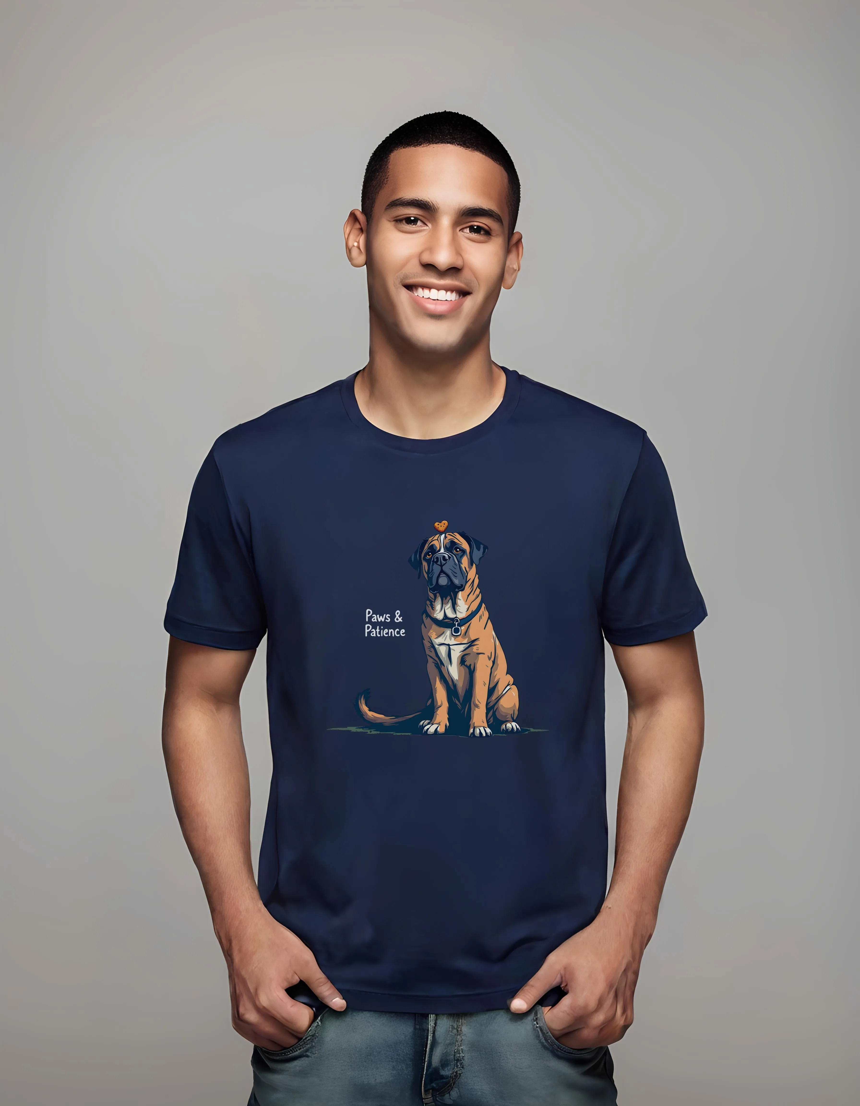 Paws & Patience Dog Treat Design | Classic T-Shirt (Unisex)