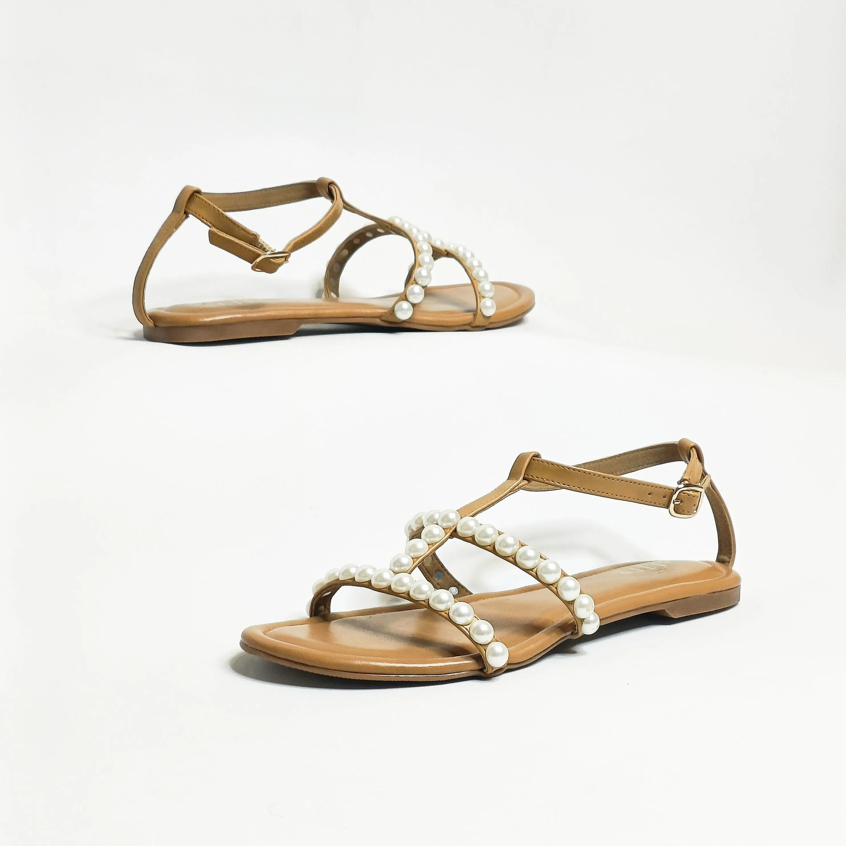 Pearl Embellished Flats