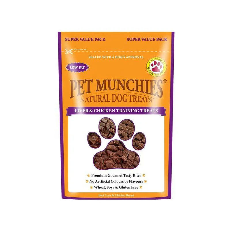 Pet Munchies Liver & Chicken Training Treats